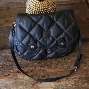 Black quilted Dooney and Bourke